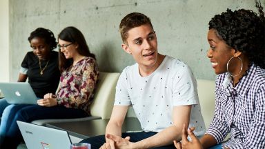 Groupe d'étudiants